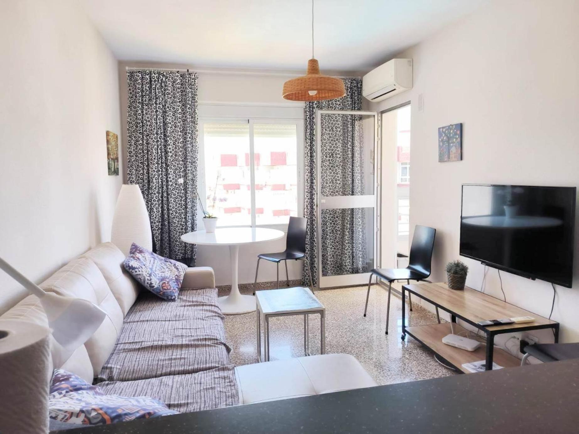 Luminoso Apartamento Playa Torrecilla. Con Piscina 네르하 외부 사진